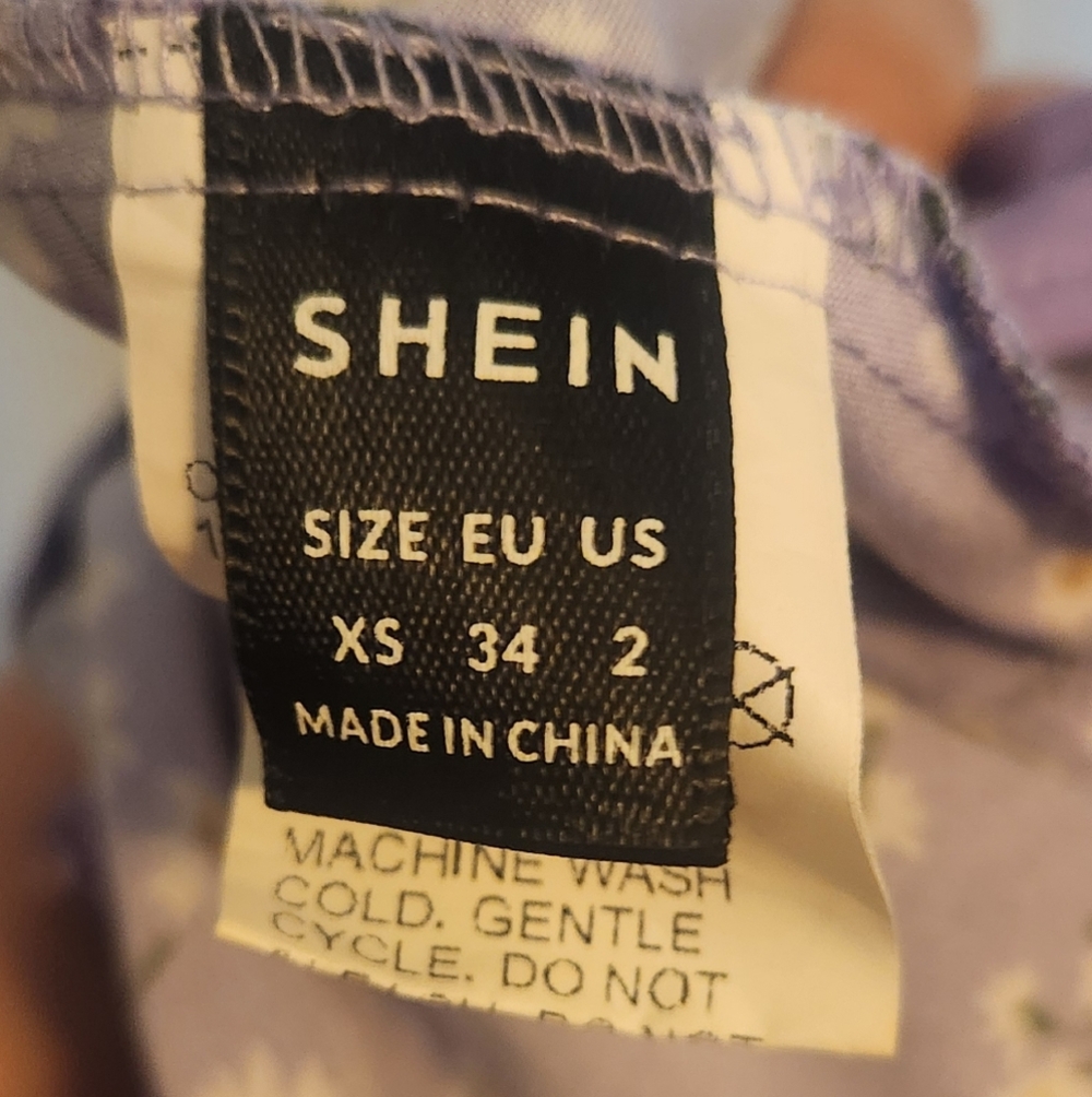 SHEIN Lavender Floral Dress - Picture 4 of 6
